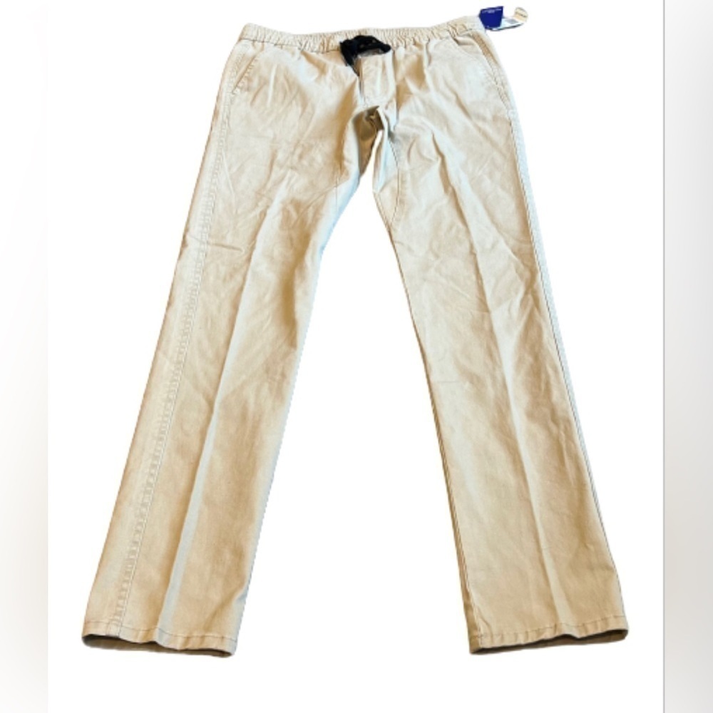 BLOOMINGDALES nwt khkaki elastic waist joggers size medium